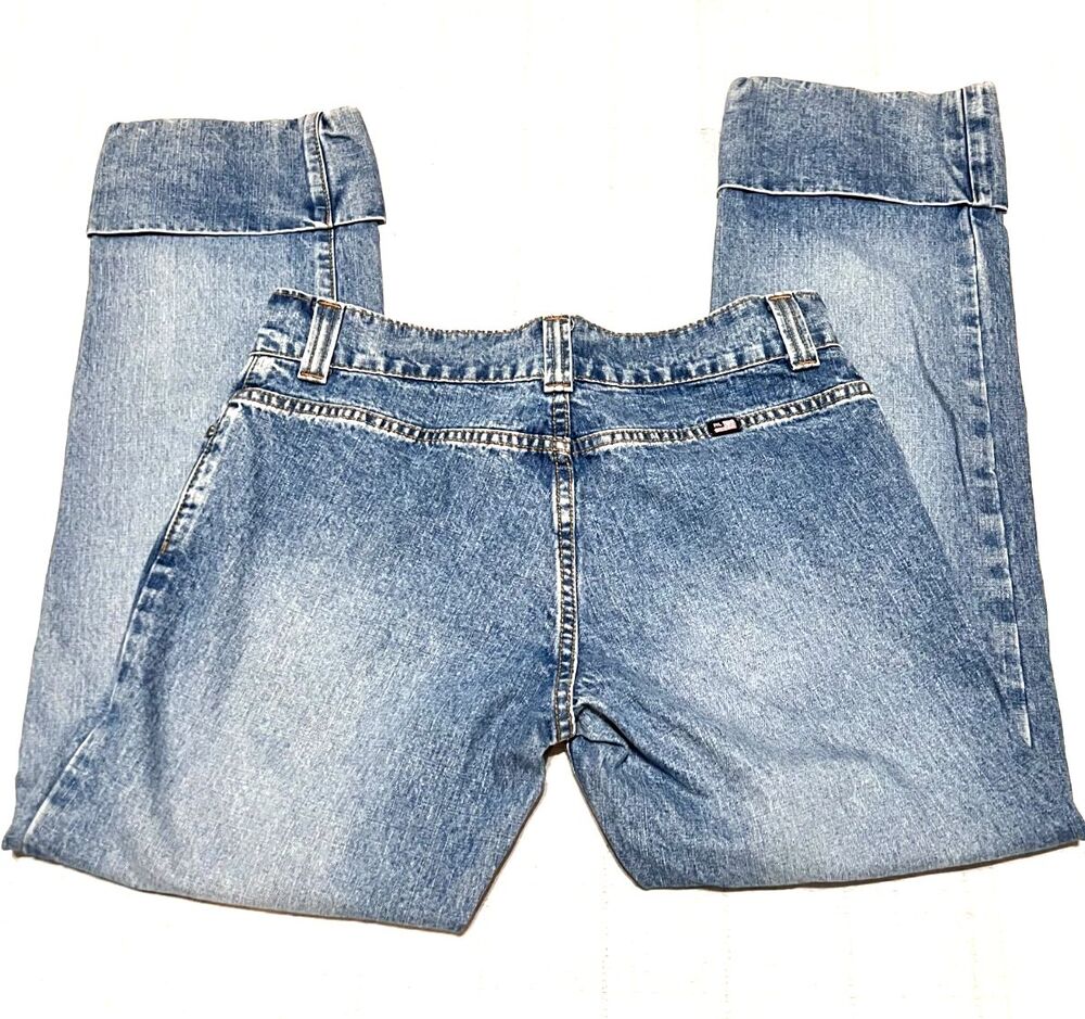 Polo Ralph Lauren Vintage Y2K Cropped Bareback Belted Ladies Jeans 9/10